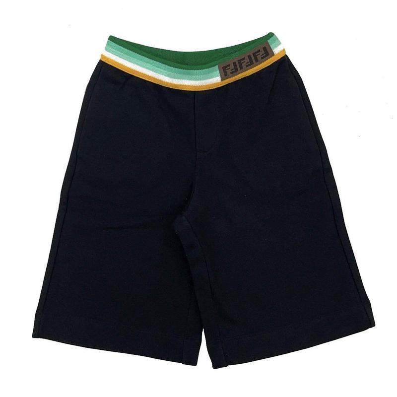 Fendi Boys Black Shorts