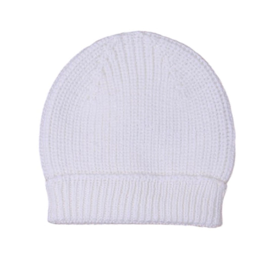 Baby Boys Cream Knit Hat