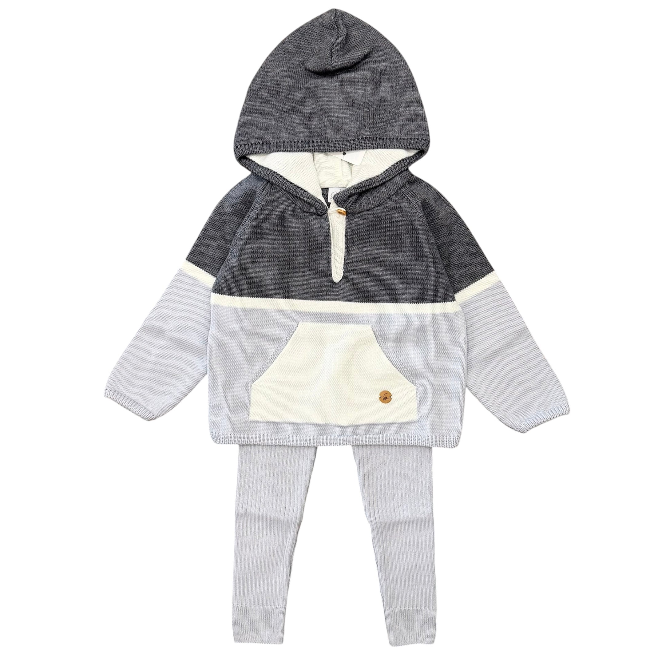 Granlei Boys Grey Knitted Set