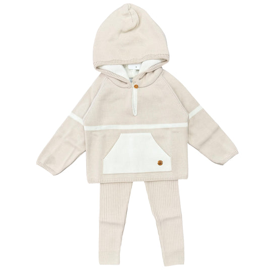 Boys Beige Knitted Set