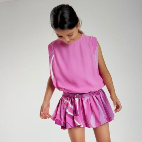 Emilio Pucci Girls Pink Dress