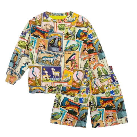Oilily Boys Harvest Short Set