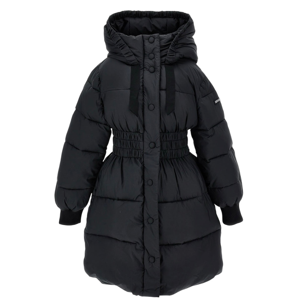 Monnalisa Girls Black Coat