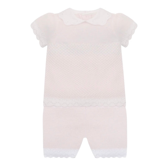 Baby Girls Pink ‘Laura’ Set