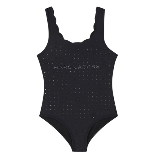Girls Black Swimming Costume