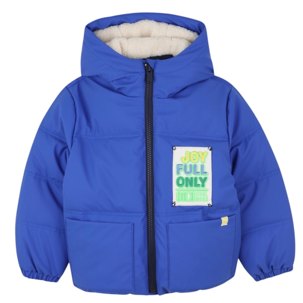 BILLIEBLUSH Boys Blue Puffer Jacket