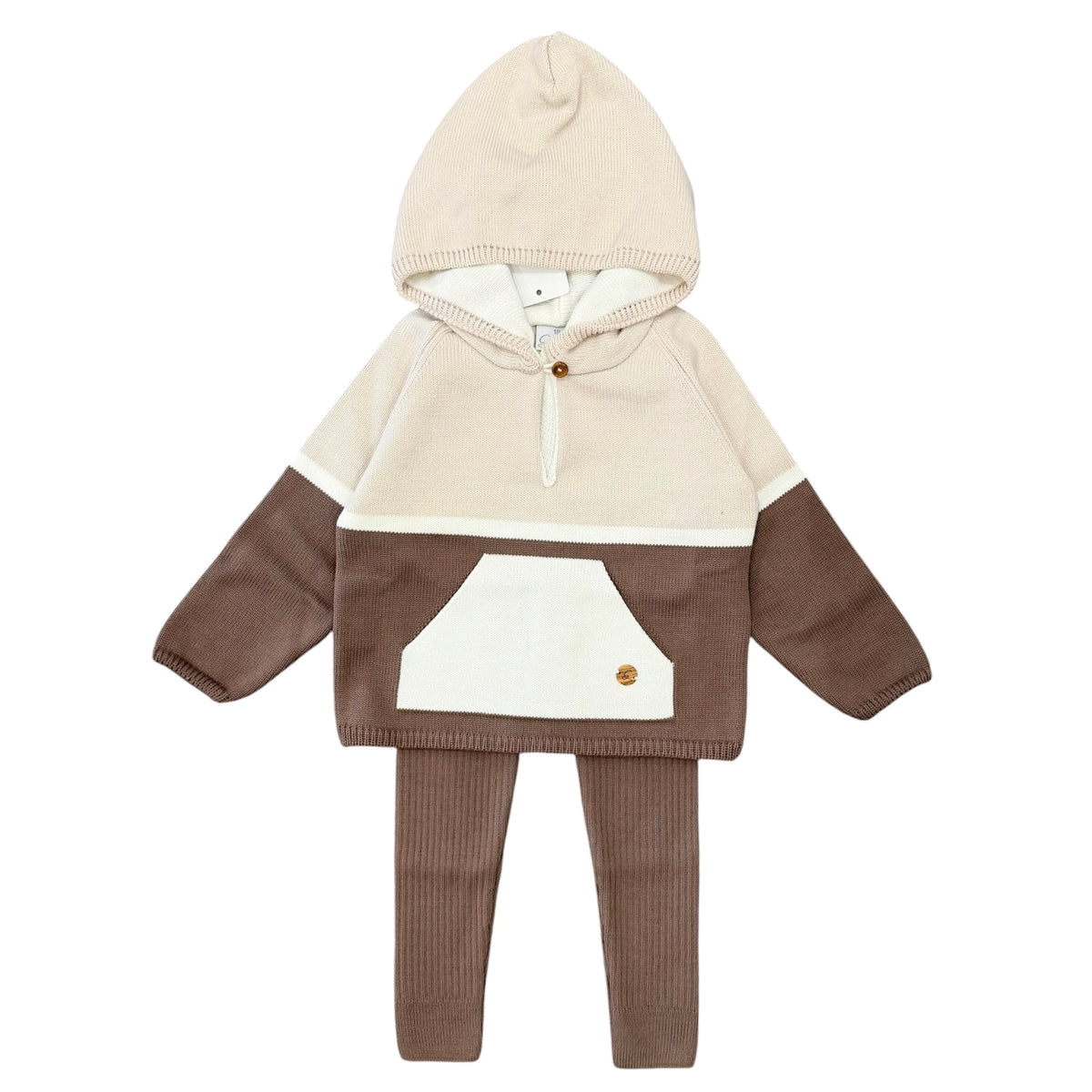 Granlei Boys Brown Knitted Set