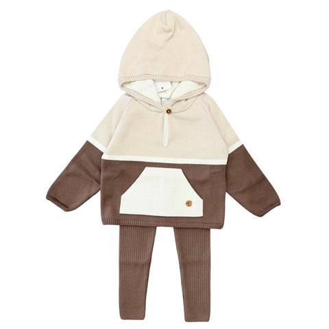 Granlei Boys Brown Knitted Set