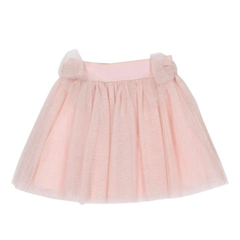 Lapin House Girls Pale Pink Tulle Sparkle Skirt