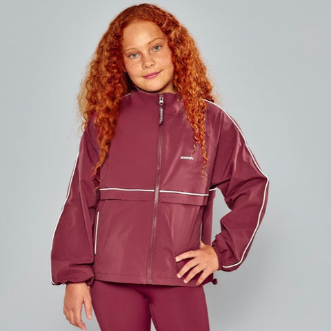Girls Damson Windbreaker