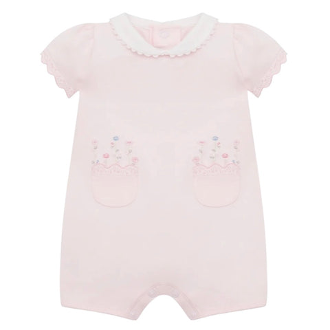 Emile Et Rose Baby Girls Pink ‘Louise’ Romper