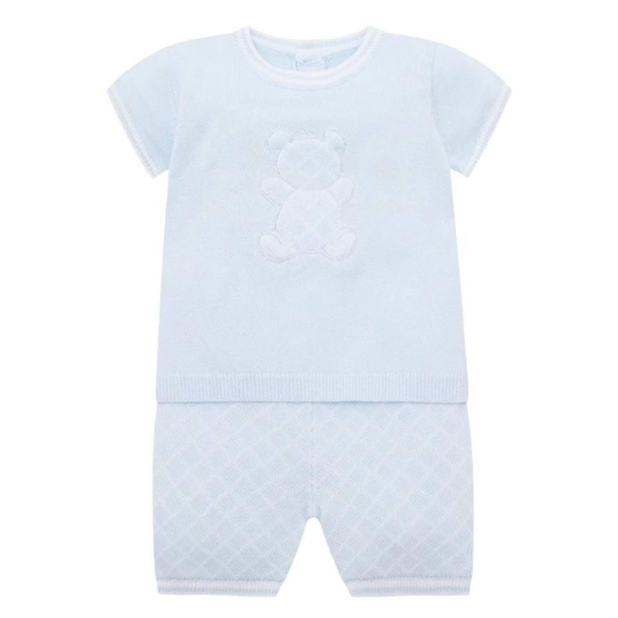 Emile Et Rose Baby Boys Blue 'Lennox' Knitted Set