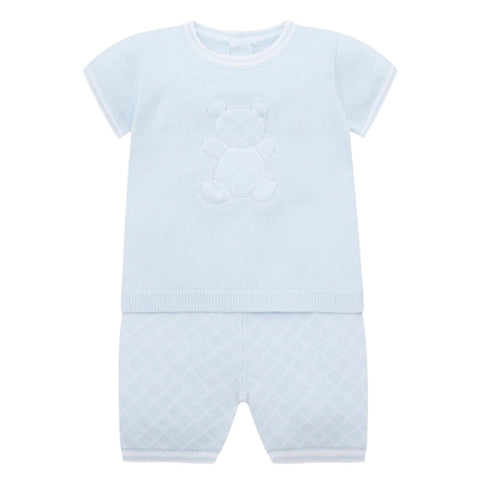 Emile Et Rose Baby Boys Blue 'Lennox' Knitted Set