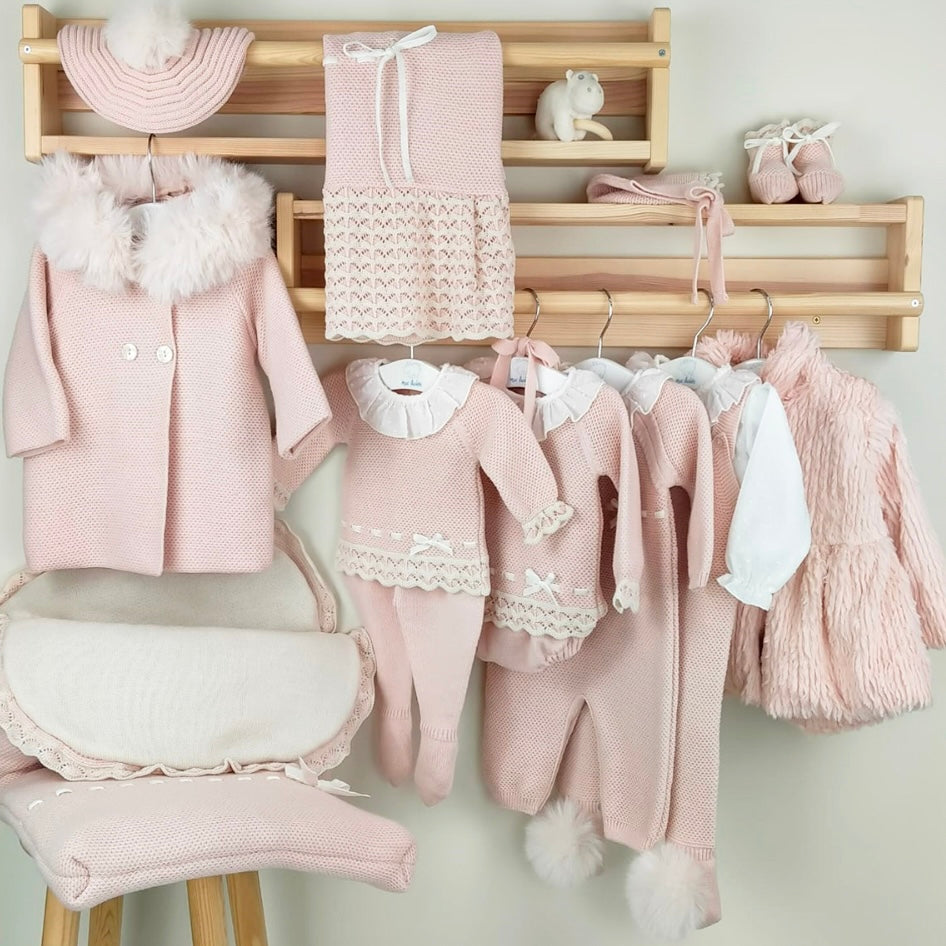 Mac Ilusion Baby Girls 4 Piece Knitted Set