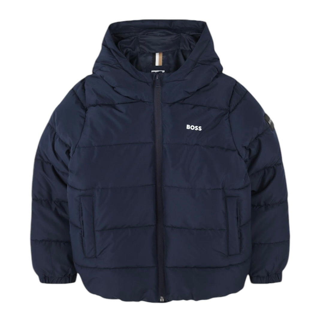 BOSS Puffer Navy Jacket