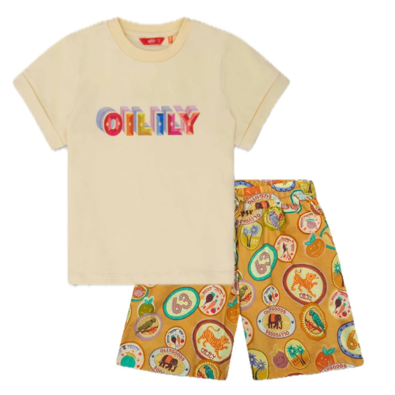 Oilily Boys Plank Short Set