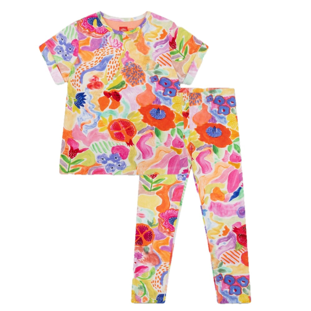 Oilily Girls White T-Shirt