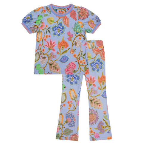 Oilily Girls Blue Tijerry Legging Set