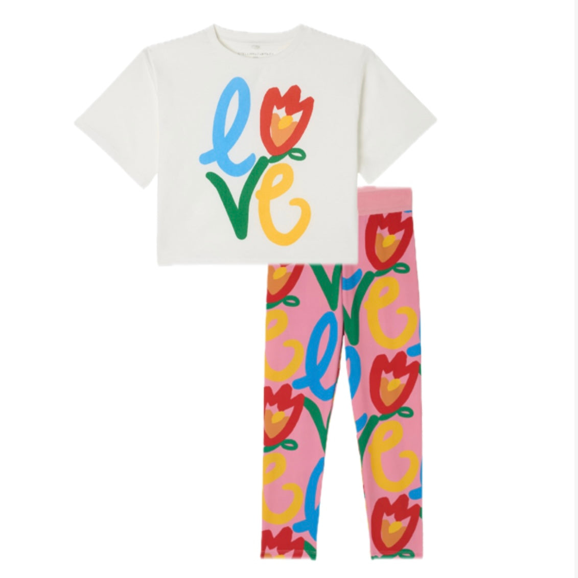 Stella McCartney Kids Girls Love Legging Set