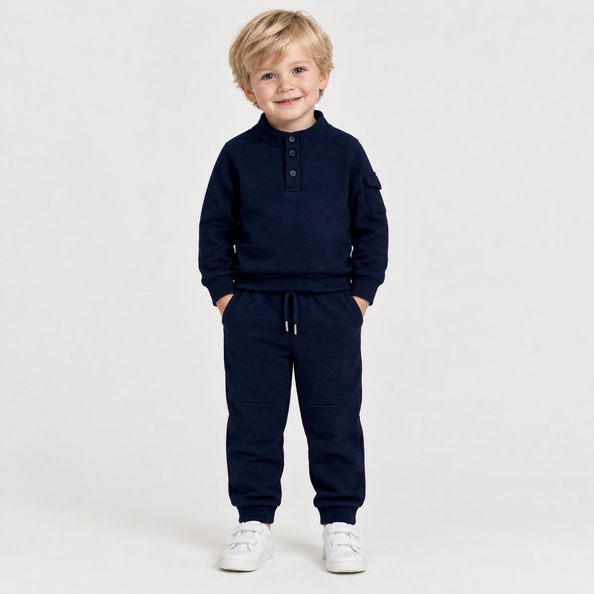Patachou Boys Navy Tracksuit