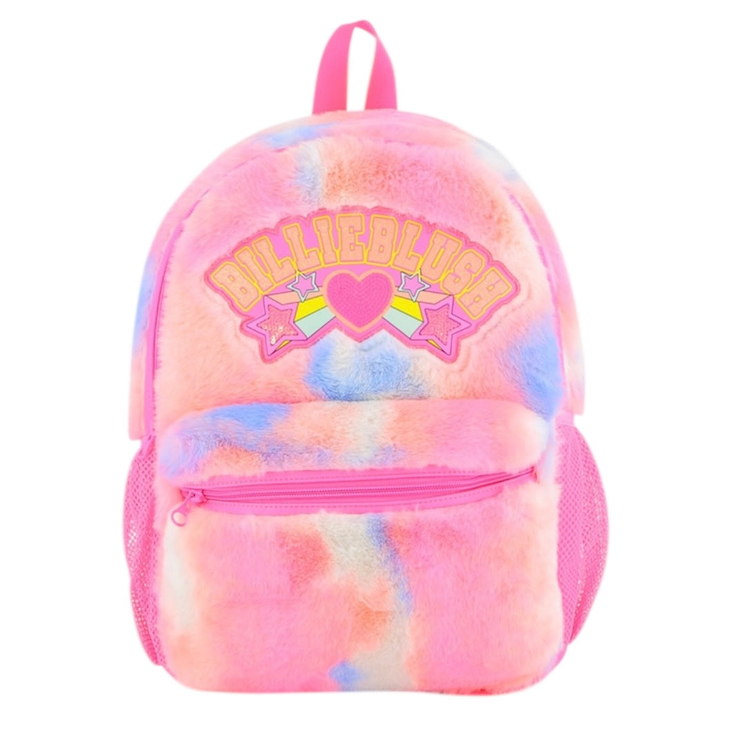 Billieblush Girls Faux Fur Backpack