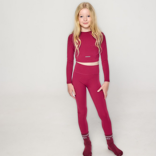 Girls Cherry Legging Set