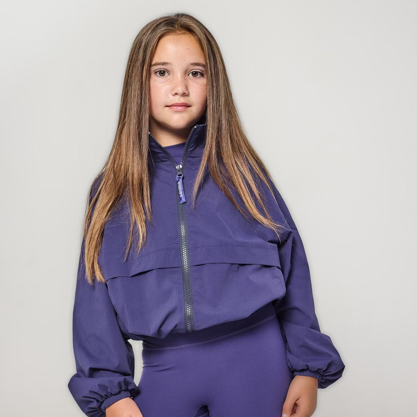 Ansandro Girls Purple Legging Set