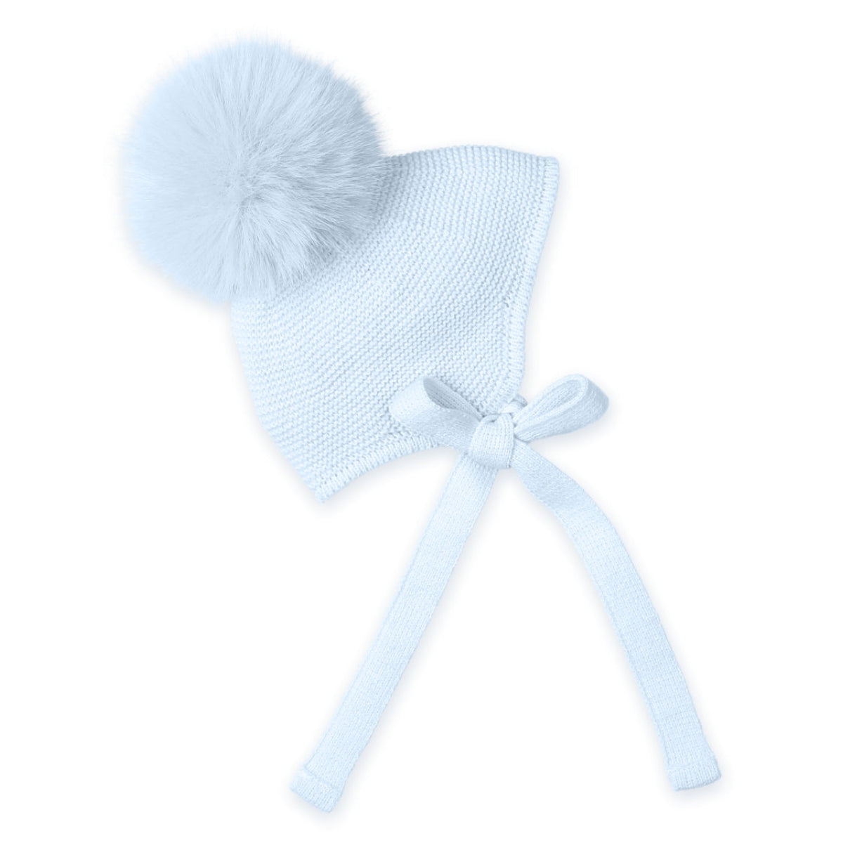 Mac Ilusion Boys Blue Pom Pom Hat