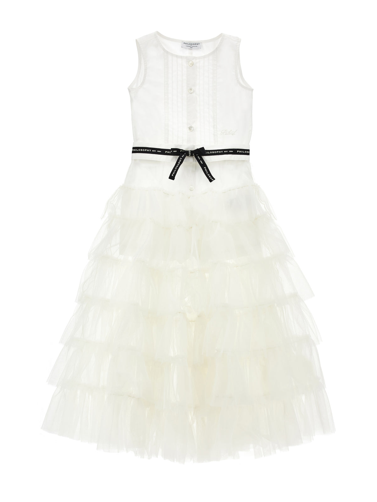 Philosophy Girls Cream 2 Piece Dress