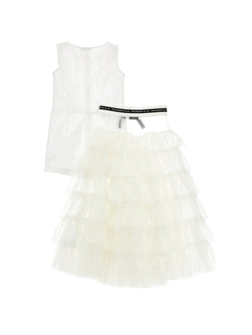 Philosophy Girls Cream 2 Piece Dress