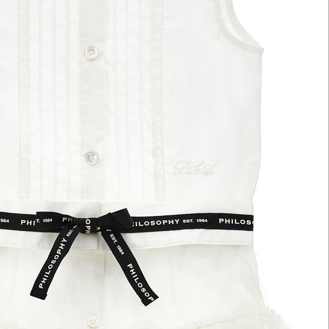 Philosophy Girls Cream 2 Piece Dress