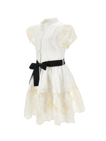 Philosophy Girls Cream Dress