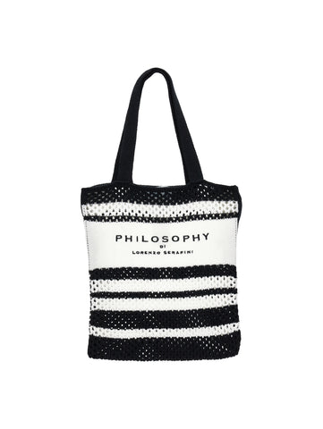 Philosophy Di Lorenzo Serafini Girls Cream And Black Bag