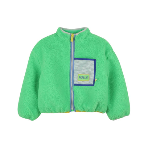 BILLIEBLUSH Boys Green Fleece