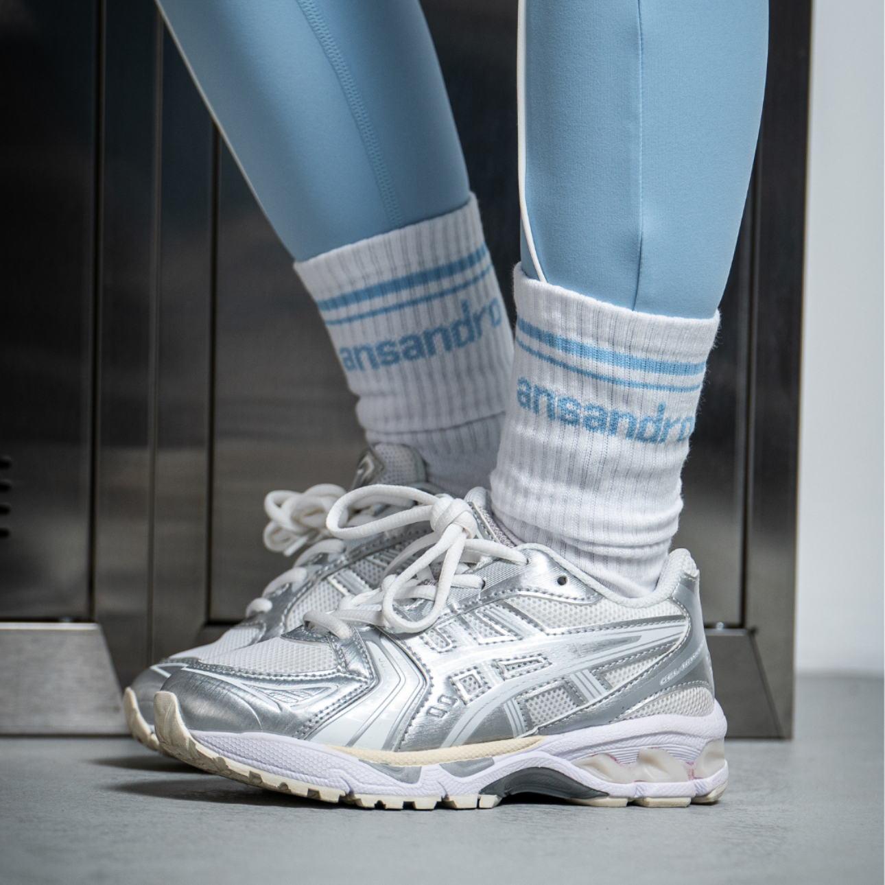 Ansandro Girls Powder Blue Sock