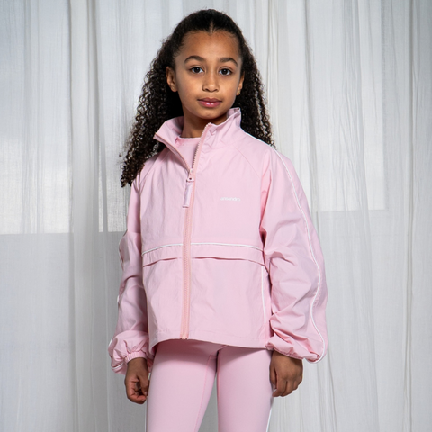Ansandro Girls Pink Windbreaker