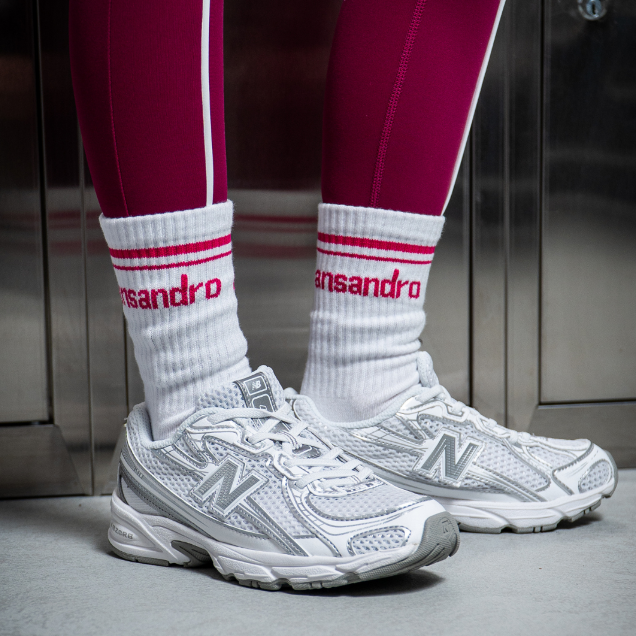 Ansandro Girls Raspberry Sock