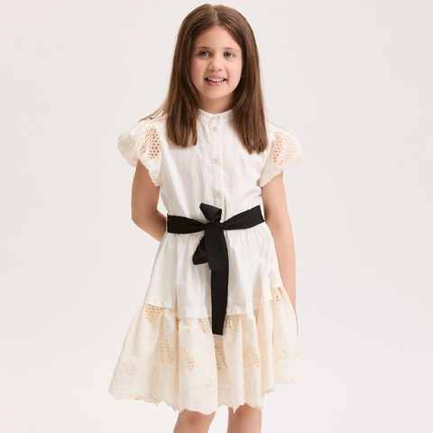 Philosophy Girls Cream Dress