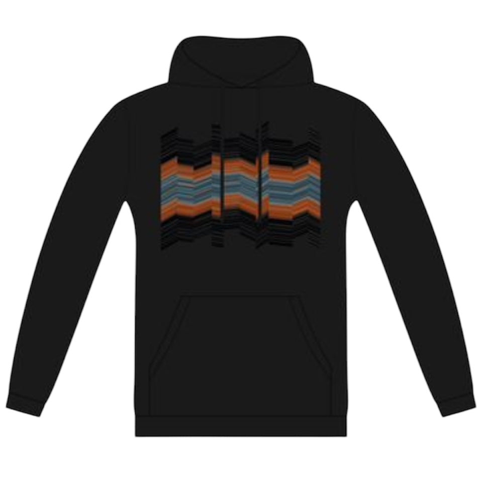 Moda Bandidos Boys Black Wave Hoodie