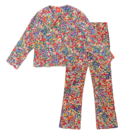 Girls Patriot Ditsy Legging Set