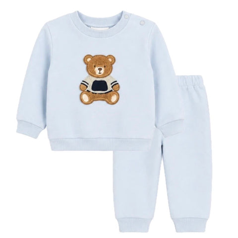 Boys Blue Teddy Tracksuit