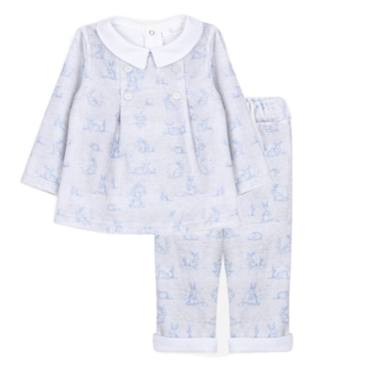 Baby Boys Velour Toile Set