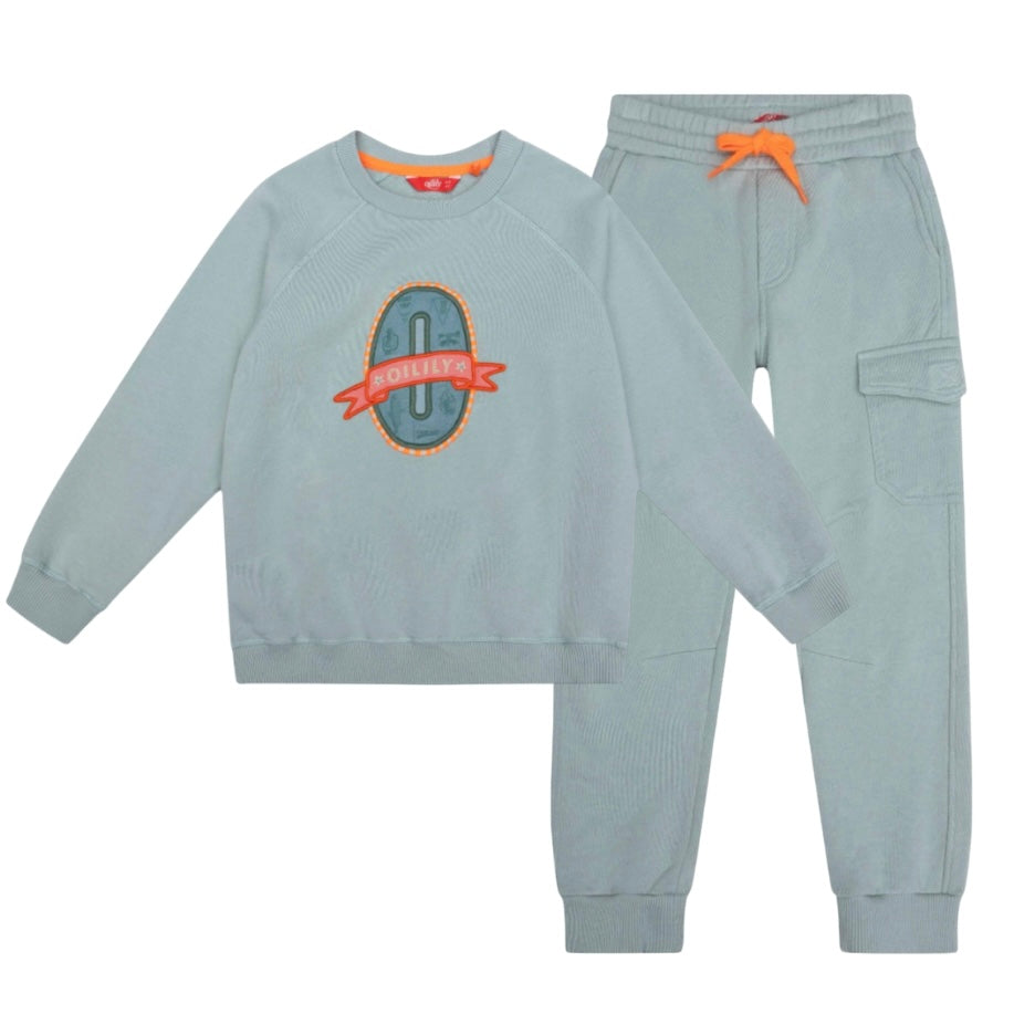 Oilily Boys Blue Hutt Tracksuit