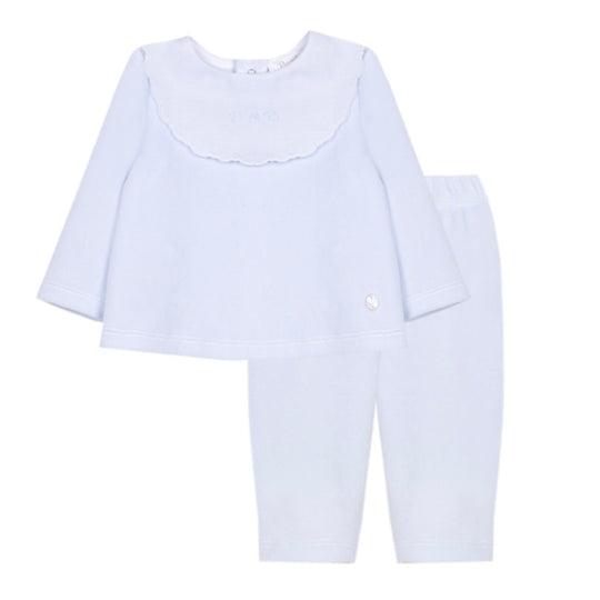 Baby Boys Blue Velour Set
