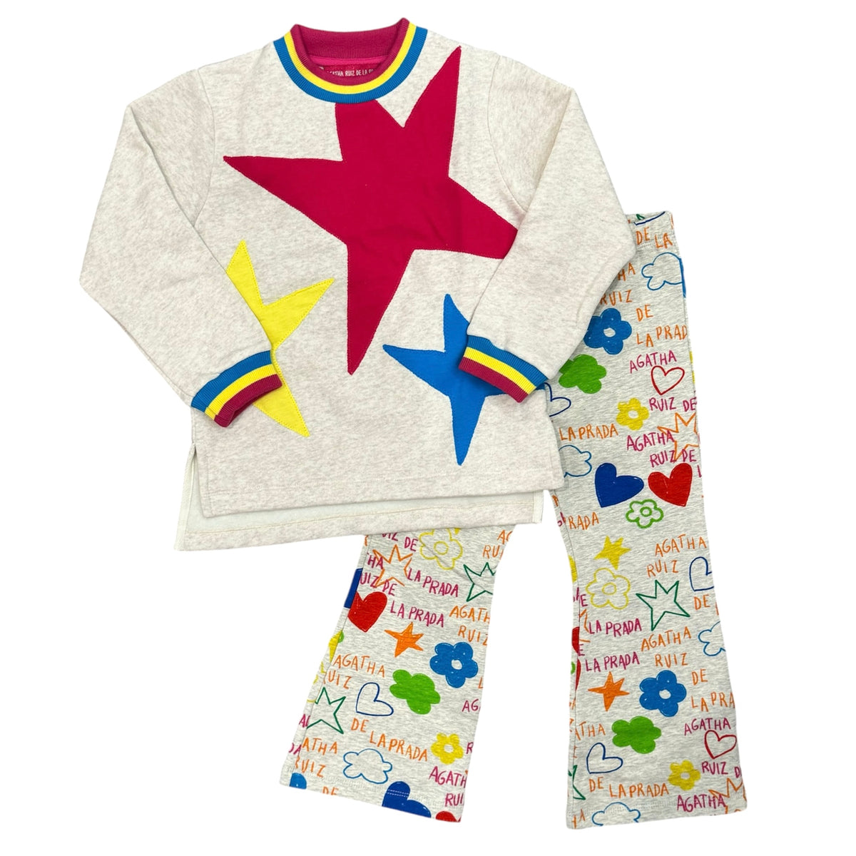 Agatha Ruiz De La Prada Girls Multi Coloured Legging Set