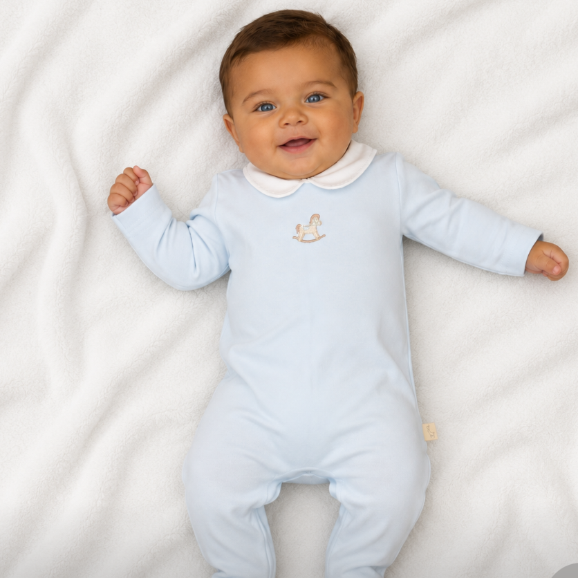 Baby Gi Baby Boys Boys Rocking Horse Babygrow