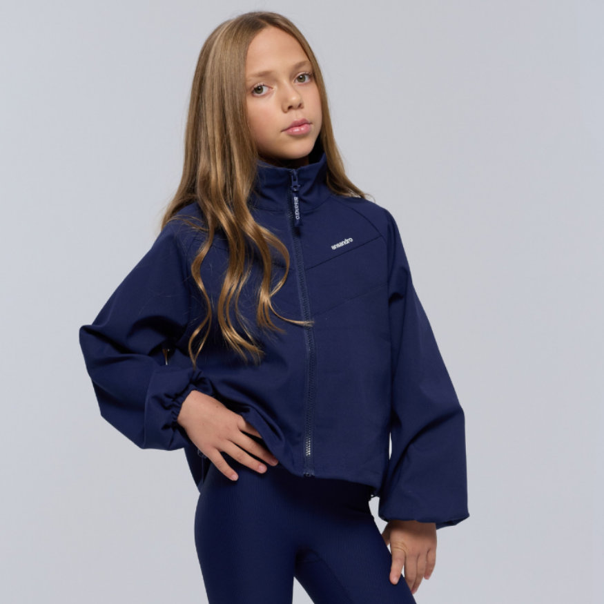 Ansandro Girls Navy Windbreaker
