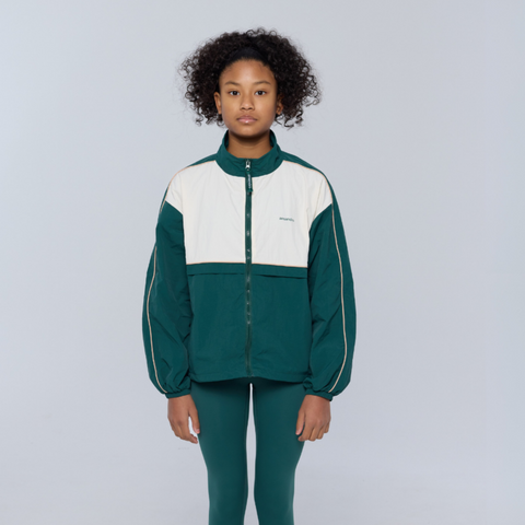 Ansandro Girls Forest Green Windbreaker