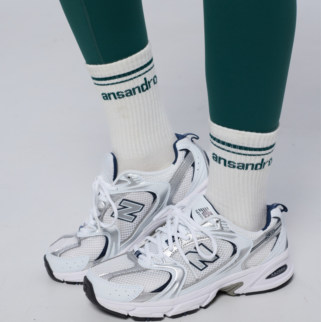 Ansandro Girls Forest Green Socks