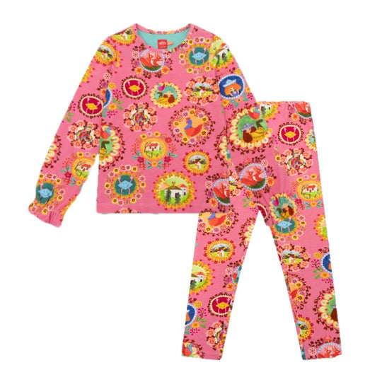 Girls Chateau Rose Tate Legging Set